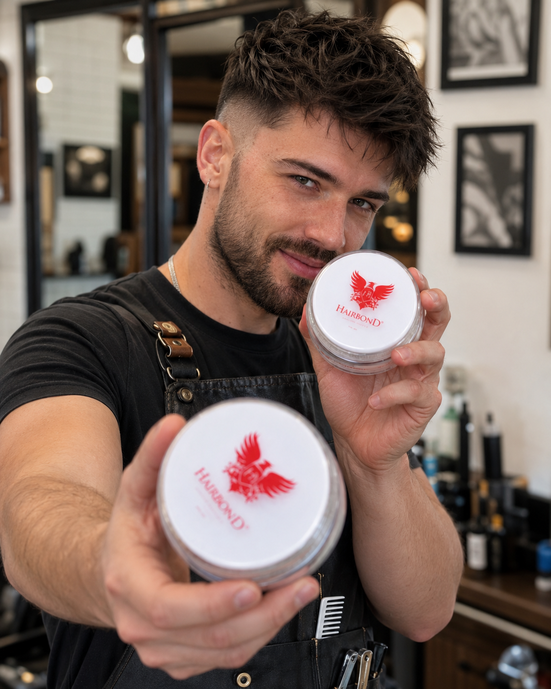 Hairbond Super Fibre hair styling product for short to medium hair