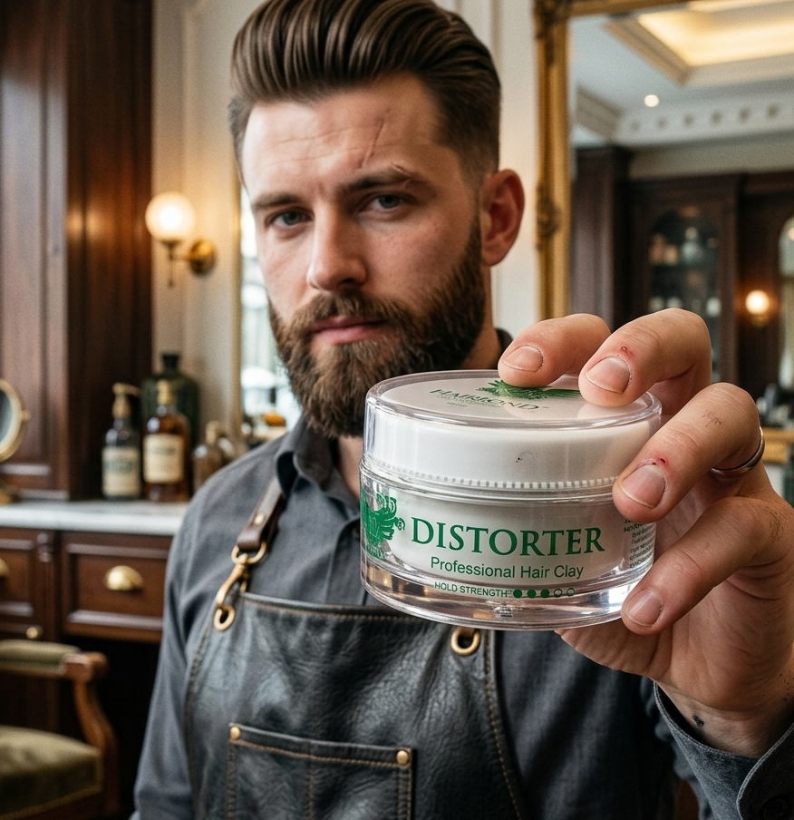 Hairbond Distorter Professional Styling Clay for texture, lift and definition