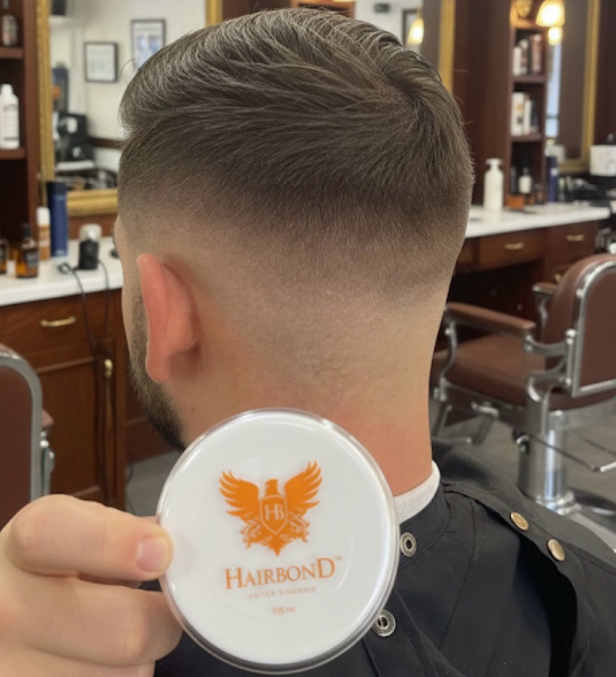 Hairbond Shaper Toffee styling wax for short to medium hairstyles