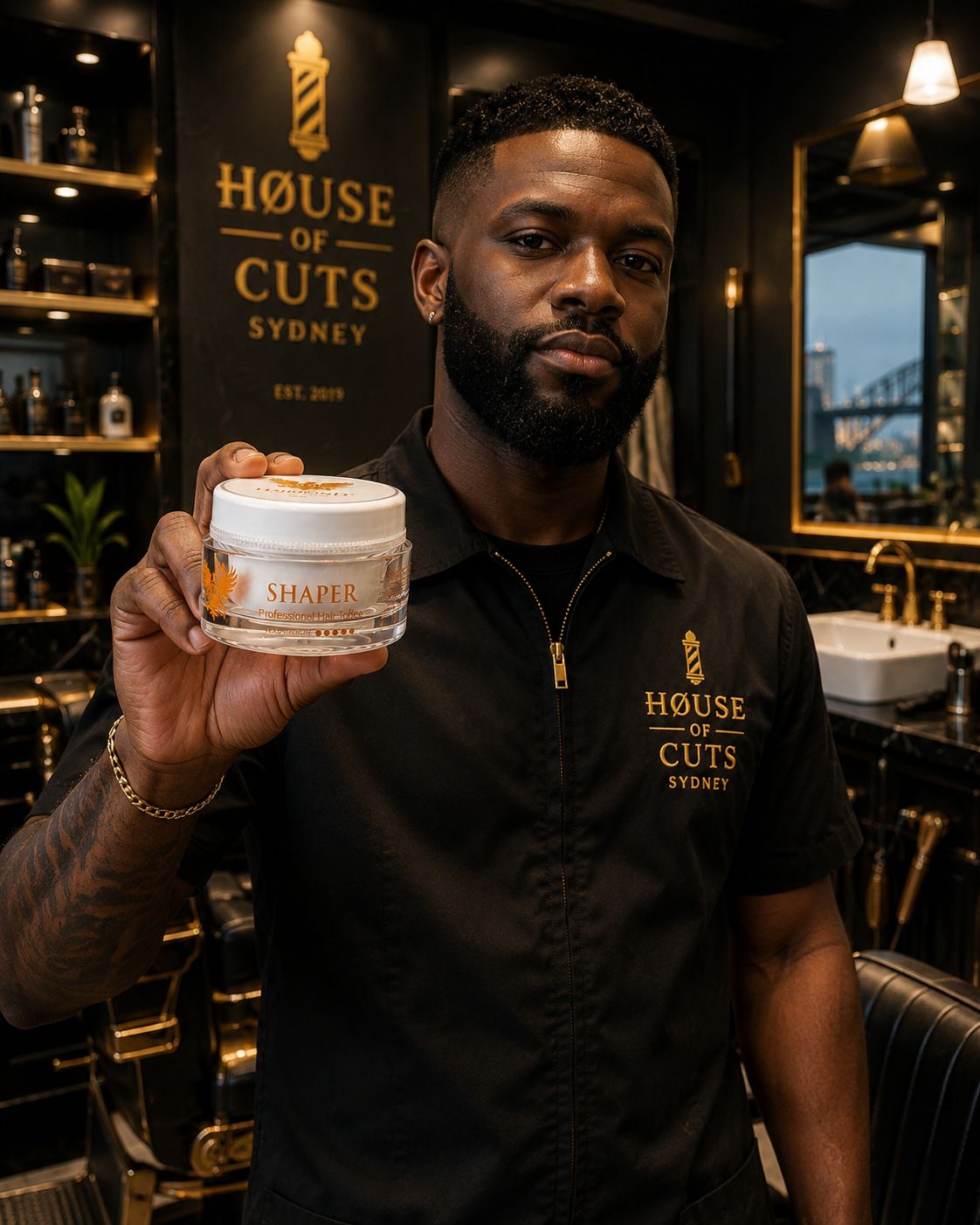 Hairbond Shaper hair styling wax with flexible control and natural finish